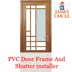 PVC Door Frame And Shutter installer Mr. Rintu Saha in Kalyani